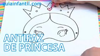 Disfraces de Carnaval para niños Antifaz de princesa [upl. by Gracia]