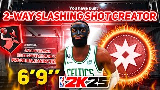 How To Make a “2WAY SLASHING SHOT CREATOR” Build in NBA 2K25 A True 2Way Offensive Juggernaut [upl. by Rizas]