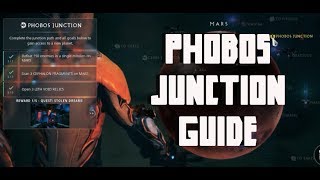 warframe Phobos Junction guide  Scan Cephalon Fragments [upl. by Turnbull]