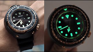 SEIKO Marinemaster SBDX014  Emperor Tuna  deep diver  1000m WR watch [upl. by Baxie525]