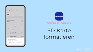 SDKarte formatieren  Samsung Android 14  One UI 6 [upl. by Cheatham]