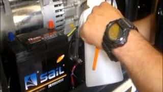 Kipor Diesel Generator KDE12STA3 first start and How to change oil and filters [upl. by Ilehs]