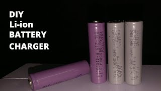 How to Make a Liion Battery Charger  DIY Charger for 18650 Battery [upl. by Levan668]