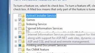 How to install Windows features in Windows 7 [upl. by Avra]