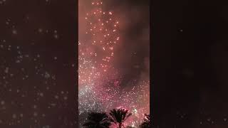 New Year Vibe Majaz CornicheSharjah fireworks happynewyear festival [upl. by Guss]