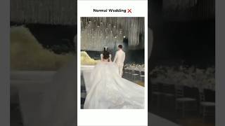 Normal wedding ❌ Mafia wedding ✔️ wedding trending shorts video [upl. by Airtened599]