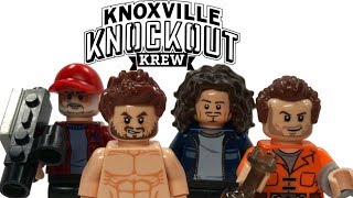 Andy Warski vs Tonka Saw Knoxville Knockout MMA Fight Custom LEGO Minifigures [upl. by Ydospahr339]