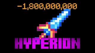 Finally crafting a max Hyperion  Hypixel Skyblock [upl. by Adlar]