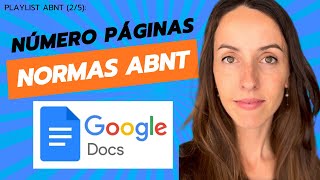 Paginação nas Normas ABNT Google Docs 2024 [upl. by Ferrand419]