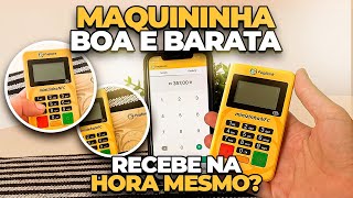 TUDO Sobre a MINIZINHA NFC A Maquininha Para Quem está COMEÇANDO Máquina de Cartão SEM ALUGUEL 💳 [upl. by Sprung]