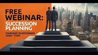 TC Group Succession Planning webinar [upl. by Aniez866]