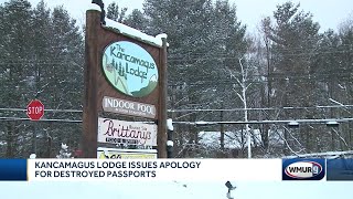 Kancamagus Lodge issues apology for destroyed passports [upl. by Aeila]