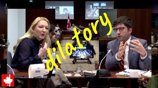 Liberals move dilatory motion to prevent ministers testimony at car theft hearing 23 May 2024 [upl. by Haimarej]