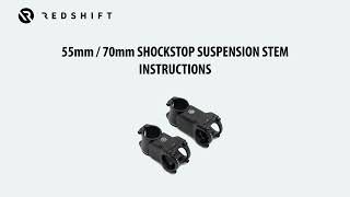 ShockStop Suspension Stem 55 amp 70mm Lengths Installation and Setup [upl. by Kado]