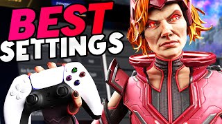 Best Controller Settings In Season 21 Apex Legends [upl. by Releyks65]