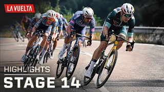 Vuelta a España 2024 Stage 14  EXTENDED HIGHLIGHTS  8312024  Cycling on NBC Sports [upl. by Trilbi]