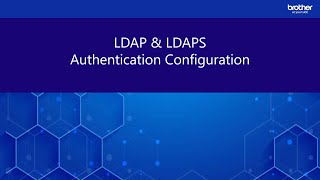 LDAP Configuration Authentication [upl. by Kcirdef]