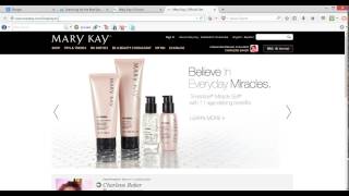 Mary Kay Online How to Promote Your Mary Kay Personal Website [upl. by Ateinotna156]