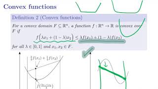 OR3Theory Lecture 5 Convex Analysis 2 Convex sets and functions [upl. by Melliw135]