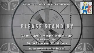 FALLOUT 4 PS5  quotCoast Guard Pier stashquot Walkthrough [upl. by Lait338]