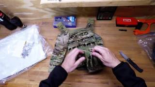 Tacticaldk  Crye Precision Airlite Plate Carrier Unboxing [upl. by Llenrep599]