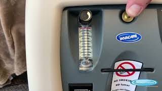 Part 4 Alarms of Invacare Oxygen Concentrator [upl. by Atsocal718]