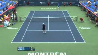 Fabio Fognini vs Andy Murraywmv [upl. by Anoek]