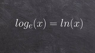 What are natural logarithms and their properties [upl. by Opalina]