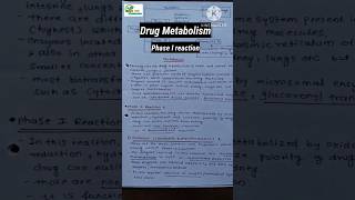 Drug metabolism phase1 reaction medicinal chemistry 1 sem 4 b pharm drugmetabolism aapalpharmacy [upl. by Slayton]