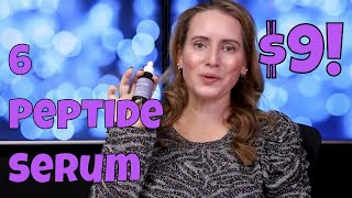 Mary amp May Skincare 6 Peptide Complex Serum Review How to Use Does it Deliver [upl. by Ramburt]