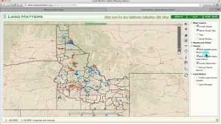 Mining Claims Maps  Advanced Search Function Tutorial [upl. by Ynnavoj918]