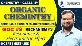 Organic Chemistry Some Basic Principles amp Techniques class 11th GOC 9 [upl. by Kcirddot]