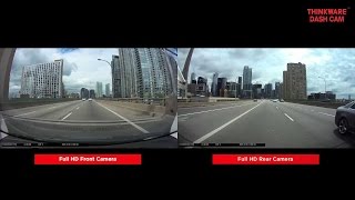 Thinkware Dash Cam 1080p Front and Rear View Camera [upl. by Nivre]