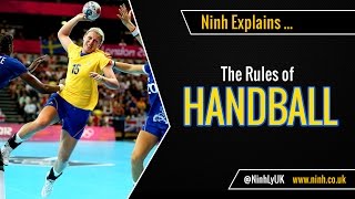 The Rules of Handball Team Handball or Olympic Handball  EXPLAINED [upl. by Vale662]