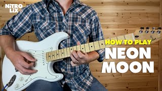 Neon Moon  Brooks amp Dunn  Guitar Lesson RhythmLead [upl. by Olram]