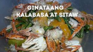 Ginataang Kalabasa at Sitaw with Alimasag [upl. by Ecital]