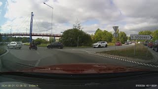 Driving in Haninge south of Stockholm [upl. by Erdnaxela]