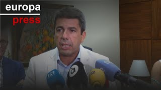 Mazón lamenta que no haya un quotgobierno sensatoquot que dé quotalguna pistaquot sobre si habrá PGE [upl. by Redman]