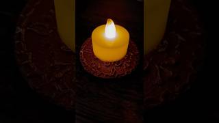 Tea light candle holder shortvideo diwalidecoration diy wooden aesthetic wood woodcarving [upl. by Mezoff668]