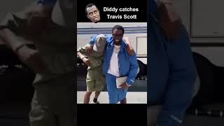 Diddy catches Travis Scott Ai Swap Face ai aigenerated aiart animation swapface diddy [upl. by Ayanahs]