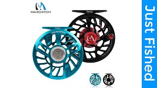 Maxcatch SPARTA Waterproof Fly Fishing Reel 310WT Lightweight Fully Sealed Drag [upl. by Quinta]