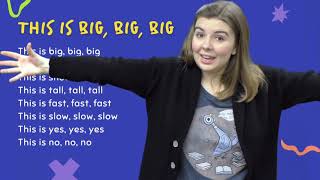 This Is Big Big Big  Storytime Rhyme [upl. by Lauer]