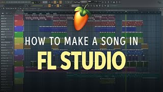 How to Make a Song in FL Studio 20 💻  Software Lesson [upl. by Fawne]