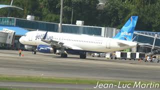 JetBlue Inaugural Flight B61639 To St Vincent AIA StVincent JB [upl. by Paxon]