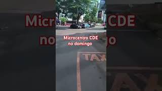 Microcentro CDE no domingo paraguay ciudaddeleste [upl. by Ahsiet115]