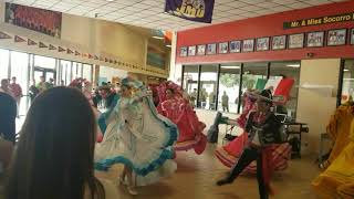 Socorro High School Folklorico 2017 [upl. by Sairtemed149]