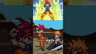 GOKUS Final Smash REFERENCES in Super Smash Flash 2 [upl. by Werdn]