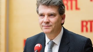 Montebourg quotinvitequot Macron à quotexposer son programmequot à la primaire socialiste  RTL  RTL [upl. by Kcireddor200]