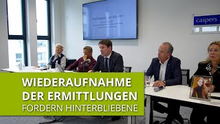 AhrflutHinterbliebene setzen Schweitzer ein Ultimatum [upl. by Notnirb]