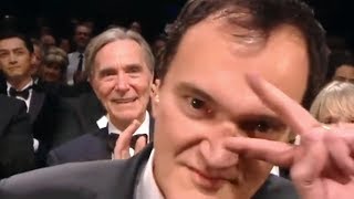 Quentin Tarantino’s Cringe Standing Ovation at Cannes Film Festival 2019 [upl. by Annoif]